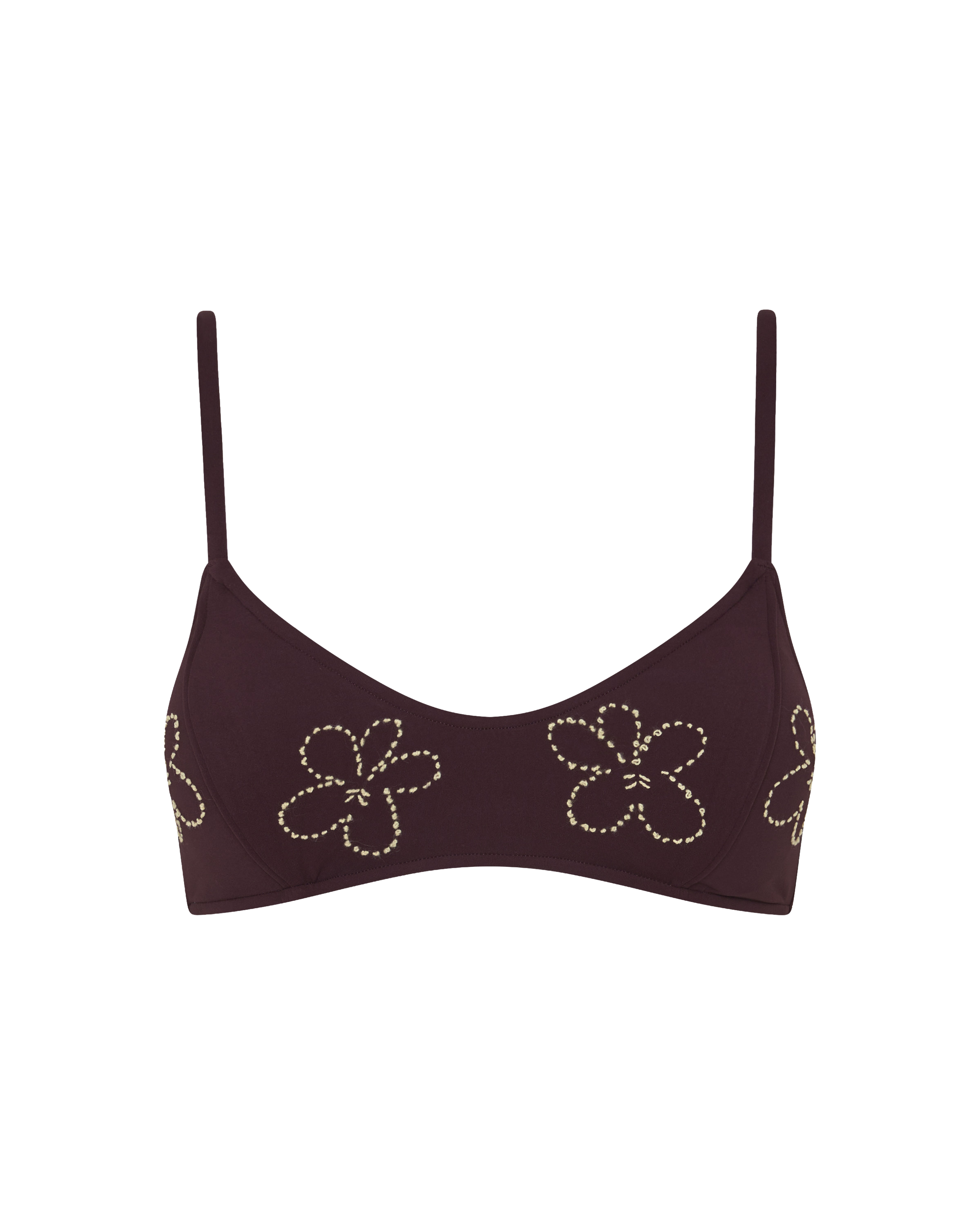 Mina Bikini Bralette With Floral Detail