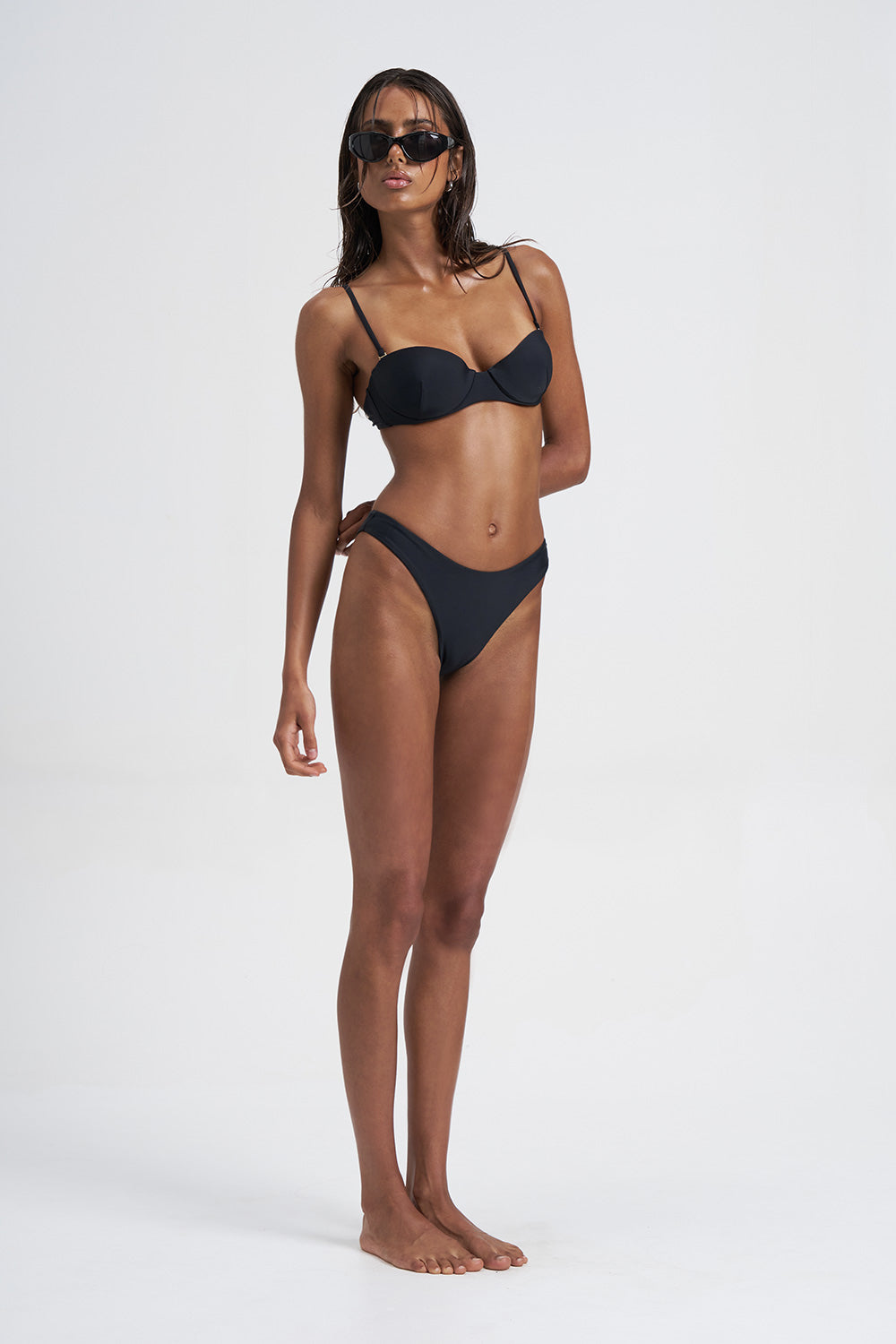 Marina & Vina Bikini Set | Black